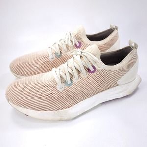 Allbirds Tree Flyer Lace Up Athletic Running Shoe Mens Size 14 White Purple